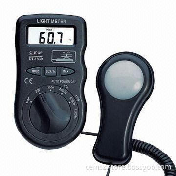 LUX Light Meter Calibrated to Standard Incandescent Lamps (2856k)